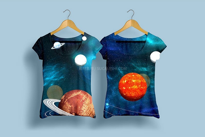 太空星球背景设计素材PSD